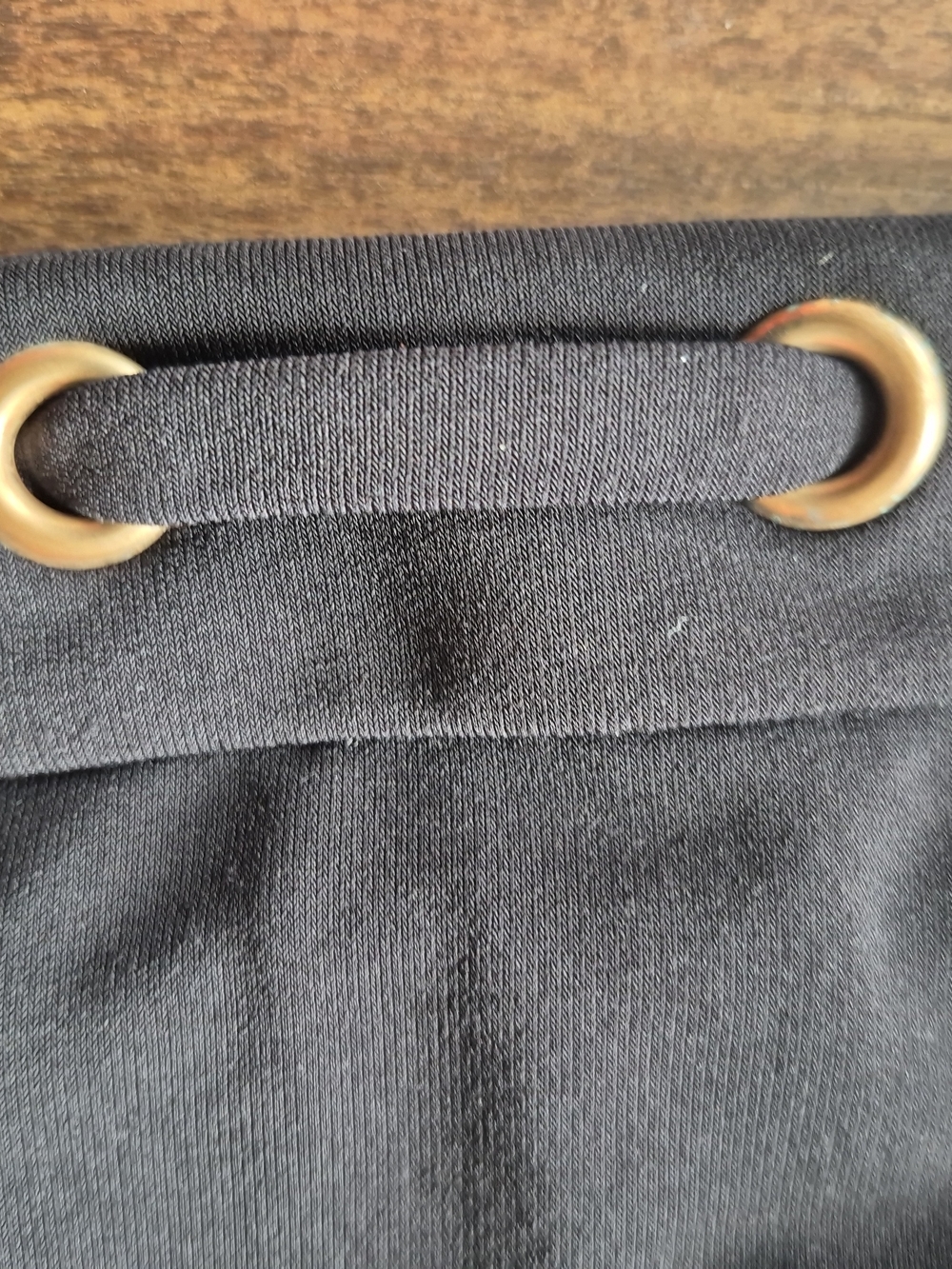 Joseph Ribkoff Black Wrap Dress Gold Grommet Detail 3/4 Sleeve Midi Dress - Picture 7 of 7